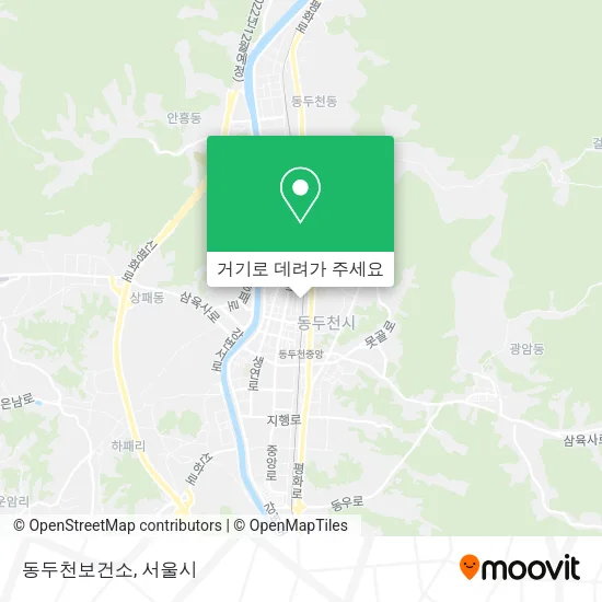 동두천보건소 지도