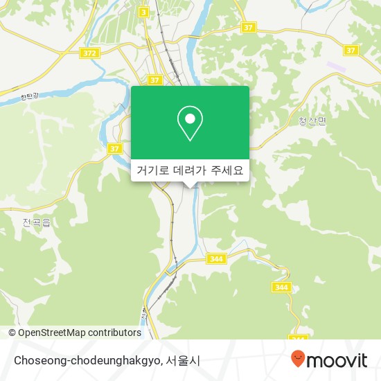 Choseong-chodeunghakgyo 지도