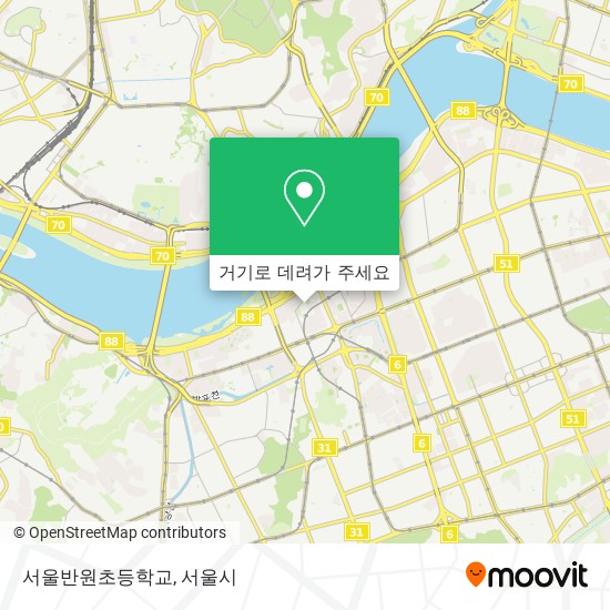 서울반원초등학교 지도