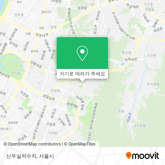 신우실저수지 지도