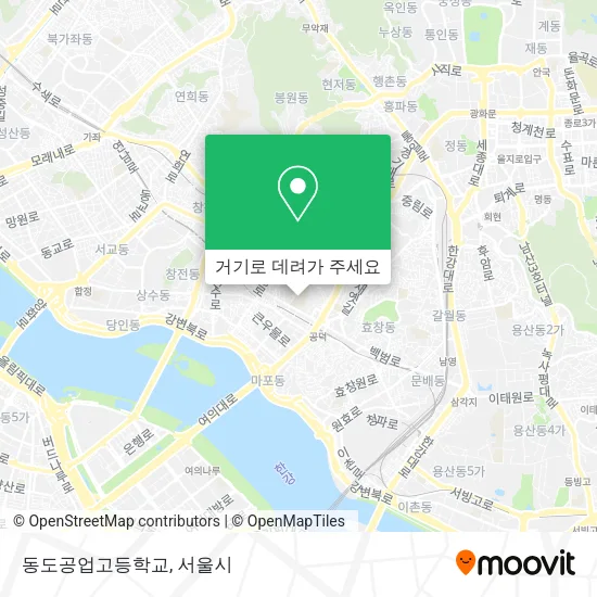 동도공업고등학교 지도