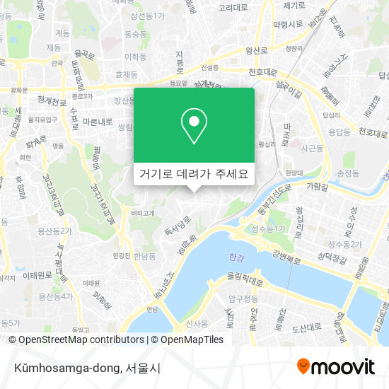 Kŭmhosamga-dong 지도