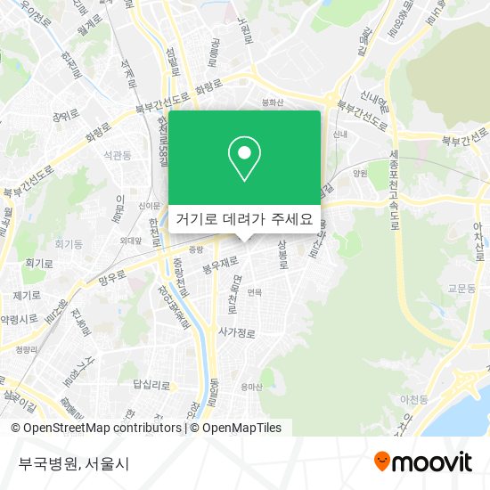 부국병원 지도