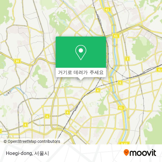 Hoegi-dong 지도