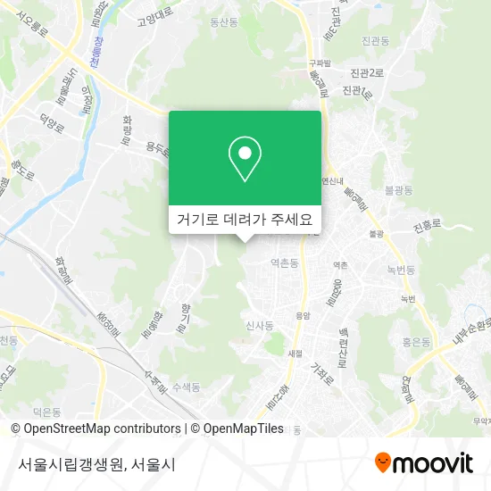 서울시립갱생원 지도