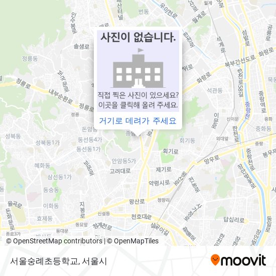 서울숭례초등학교 지도