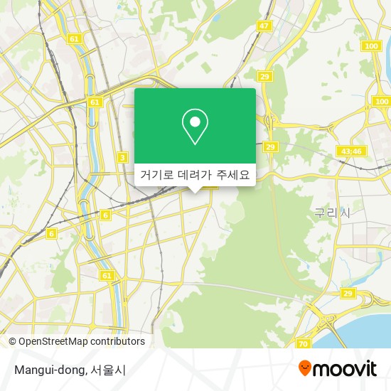 Mangui-dong 지도