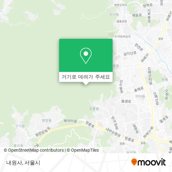 내원사 지도