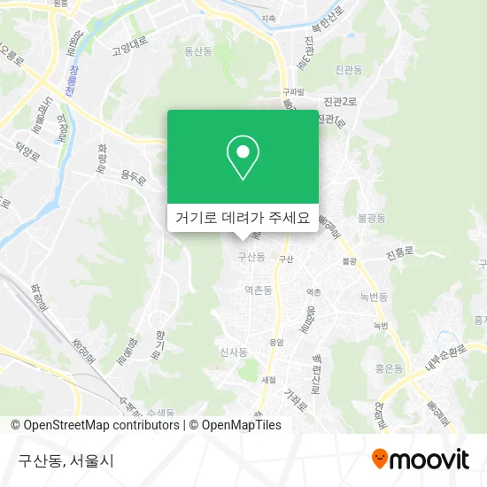 구산동 지도