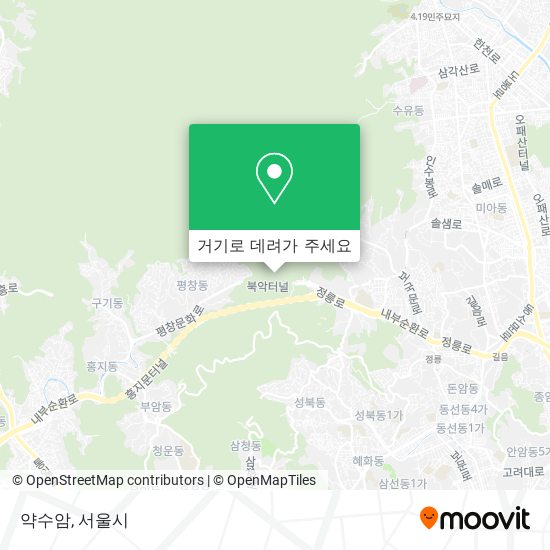 약수암 지도