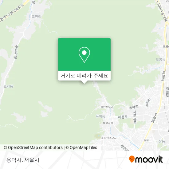 용덕사 지도