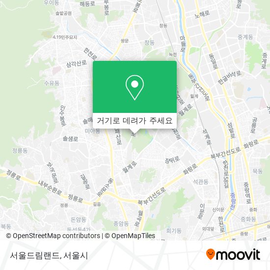 서울드림랜드 지도