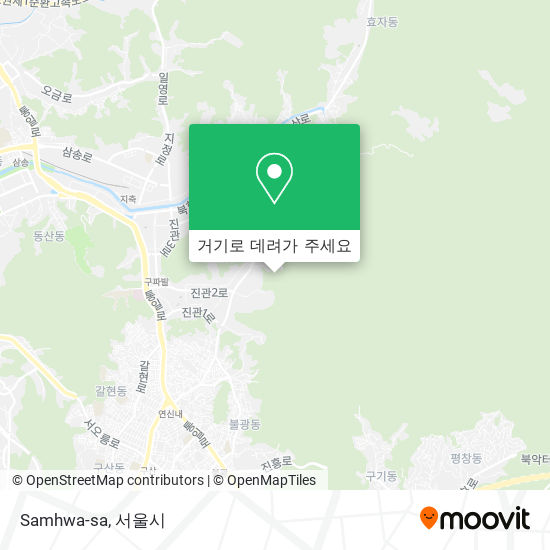 Samhwa-sa 지도