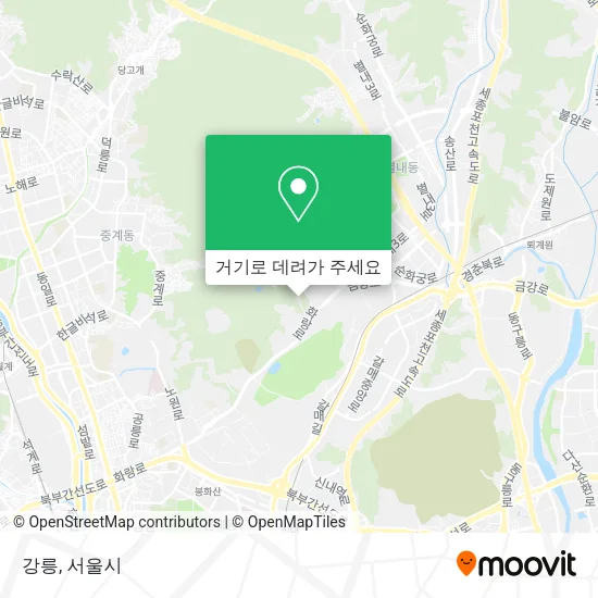 강릉 지도