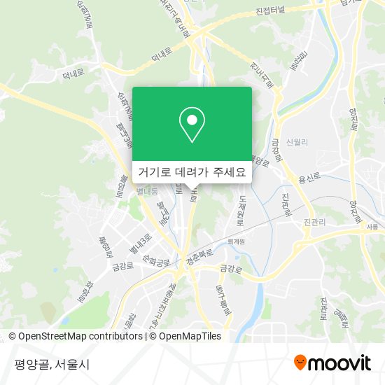 평양골 지도