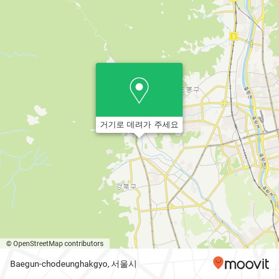 Baegun-chodeunghakgyo 지도