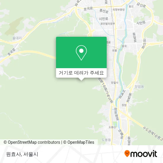 원효사 지도