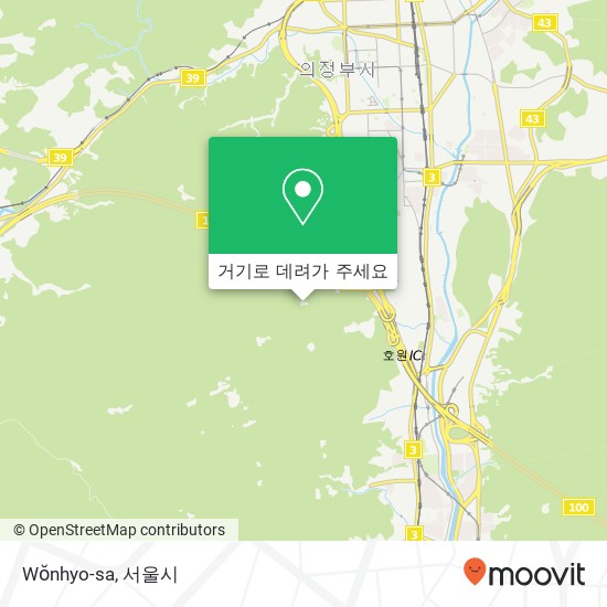 Wŏnhyo-sa 지도
