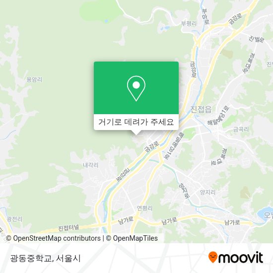 광동중학교 지도