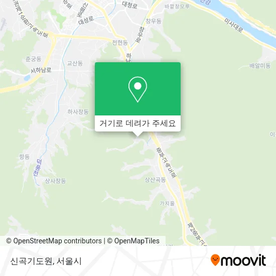 신곡기도원 지도