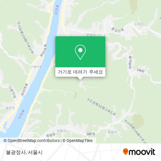 불광정사 지도