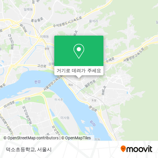 덕소초등학교 지도