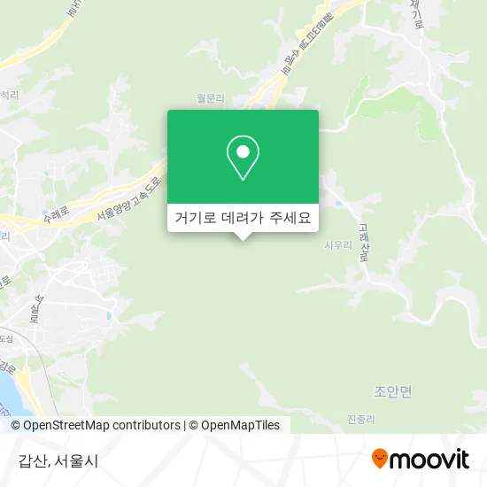 갑산 지도