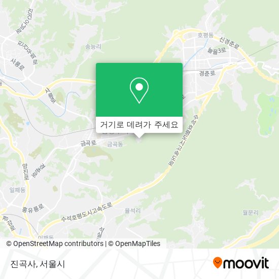 진곡사 지도