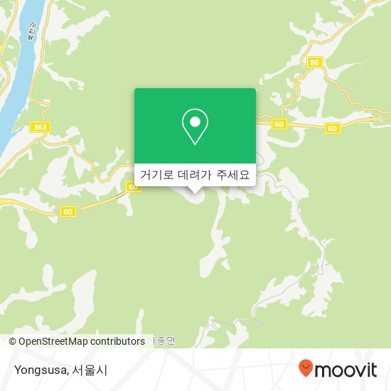 Yongsusa 지도