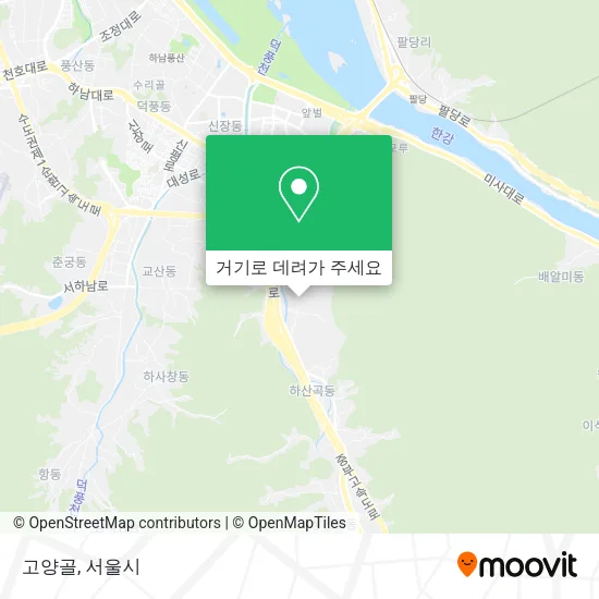고양골 지도