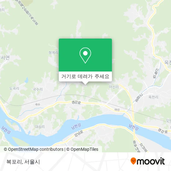 복포리 지도