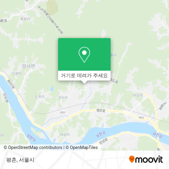 평촌 지도