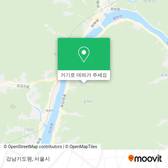 강남기도원 지도