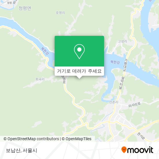 보납산 지도