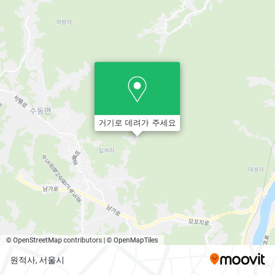 원적사 지도