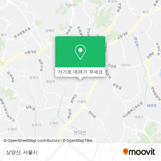 상양산 지도