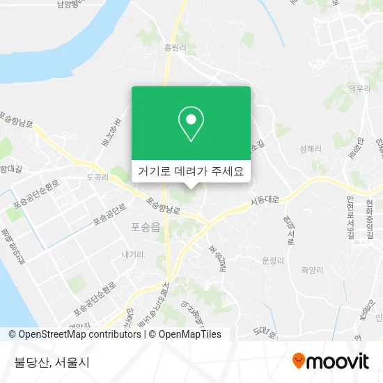 불당산 지도