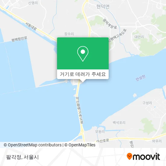 팔각정 지도
