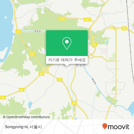 Songyong-ni 지도