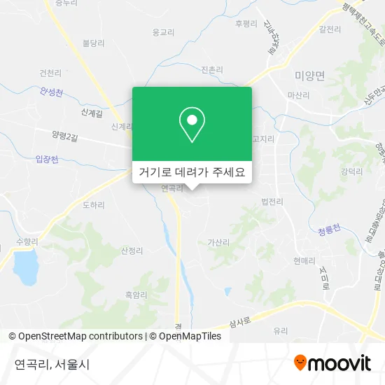 연곡리 지도