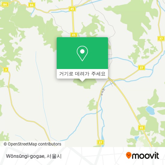 Wŏnsŭngi-gogae 지도