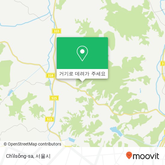 Ch’ilsŏng-sa 지도