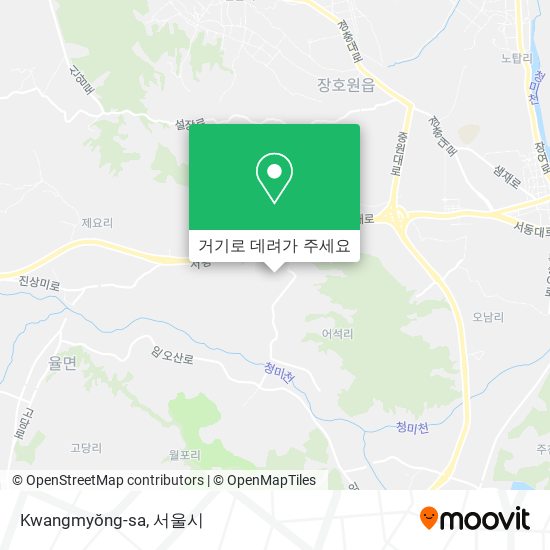 Kwangmyŏng-sa 지도
