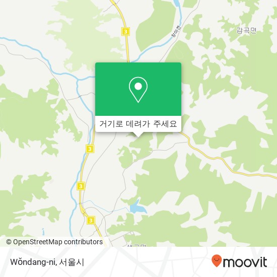 Wŏndang-ni 지도