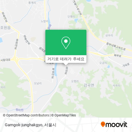 Gamgok-junghakgyo 지도