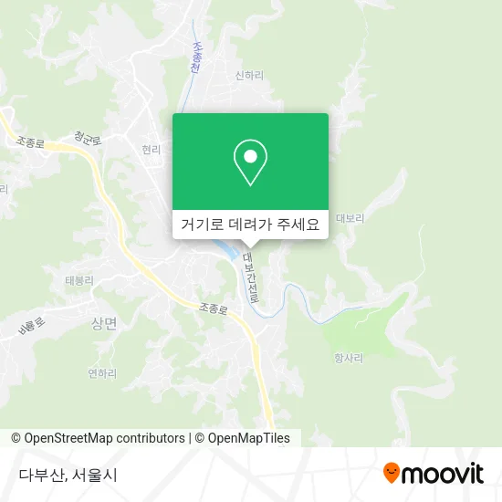 다부산 지도