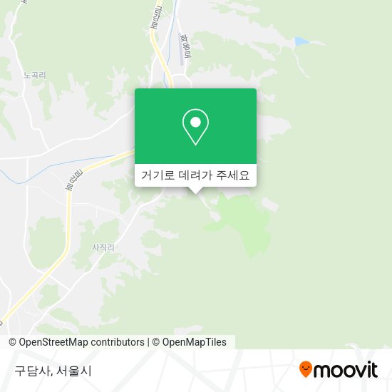 구담사 지도