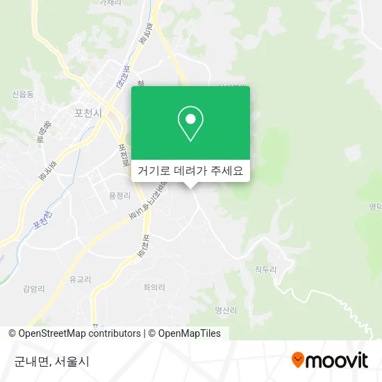 군내면 지도