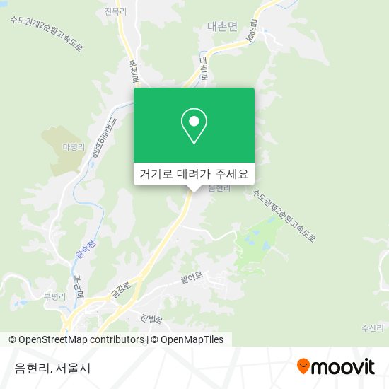 음현리 지도