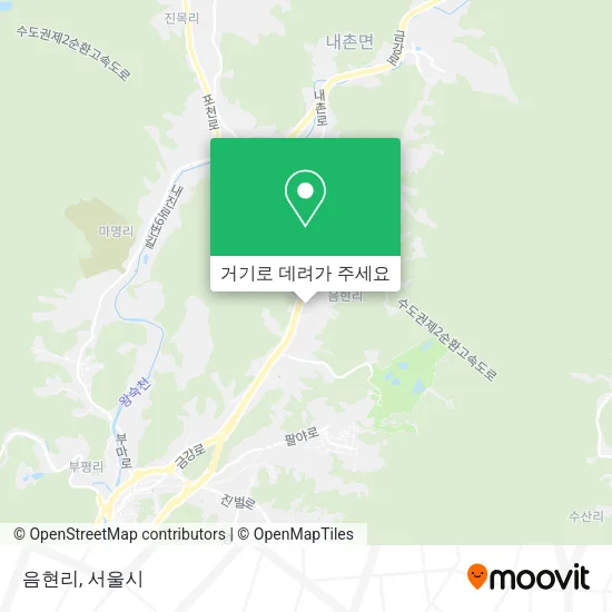음현리 지도